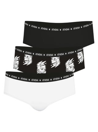 Lot de 3 boxers fille Ecopack Girl Mode   Fille