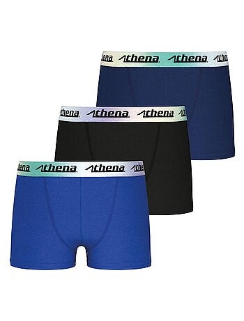 Lot de 3 boxers garçon Color
