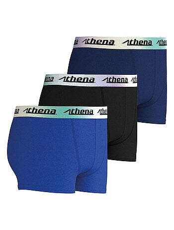 Lot de 3 boxers garçon Color