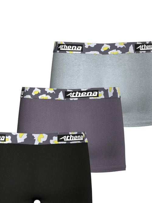 Lot de 3 boxers garçon Color - Kiabi