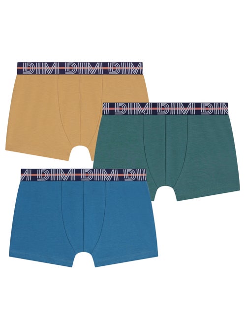 Lot de 3 Boxers garçon Coton Ecodim - Kiabi
