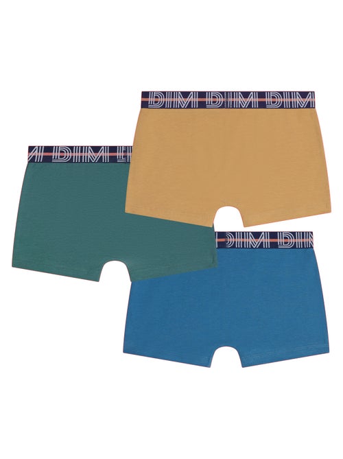Lot de 3 Boxers garçon Coton Ecodim - Kiabi