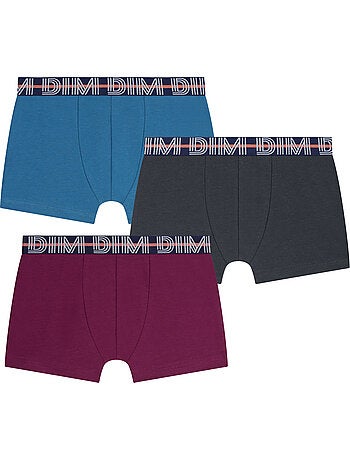 Lot de 3 Boxers Coton Dim Ecodim