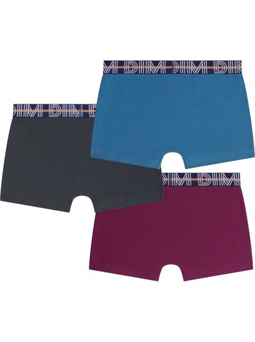 Lot de 3 Boxers garçon Coton Ecodim - Kiabi