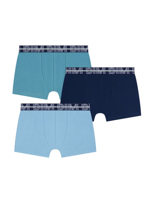 Lot de 3 Boxers garçon Coton Stretch Kids - Kiabi Lot de 3 Boxers garçon Coton Stretch Kids - Kiabi