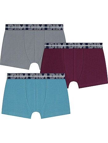 Lot de 3 Boxers Coton Dim Ecodim