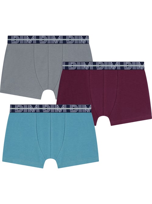 Lot de 3 Boxers garçon Coton Stretch Kids - Kiabi Lot de 3 Boxers garçon Coton Stretch Kids - Kiabi