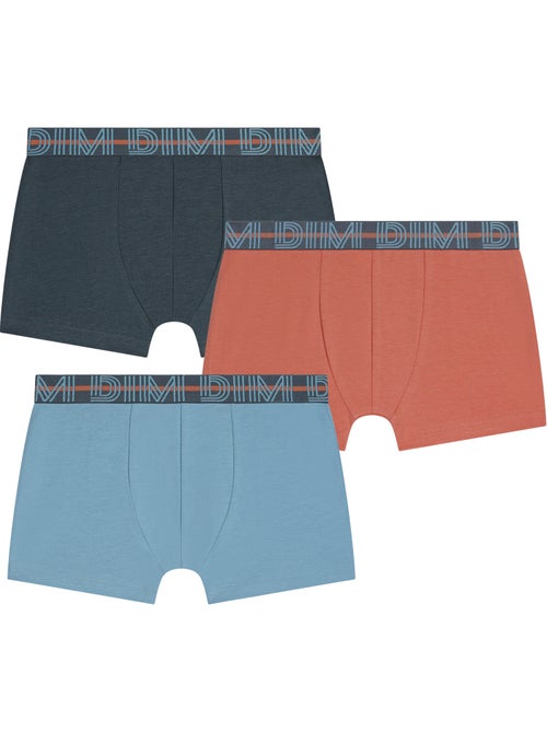 Lot de 3 Boxers garçon Coton Stretch Kids - Kiabi