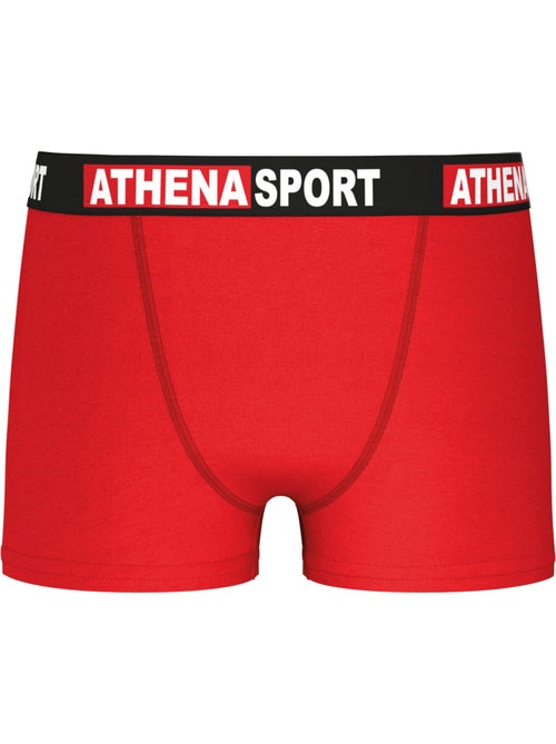 Lot de 3 boxers garçon Daily Sport Coton Athena - Kiabi Lot de 3 boxers garçon Daily Sport Coton Athena - Kiabi