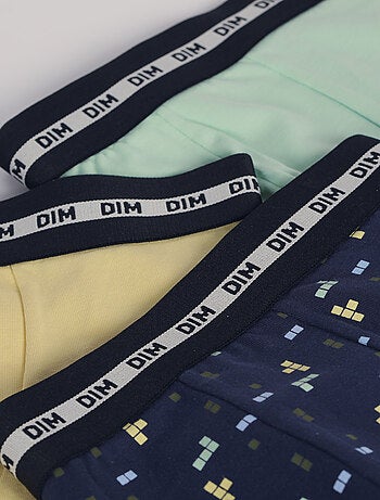 Lot de 3 boxers garçon Fashion Coton Stretch