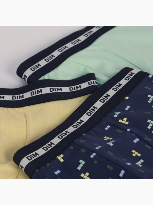 Lot de 3 boxers garçon Fashion Coton Stretch - Kiabi