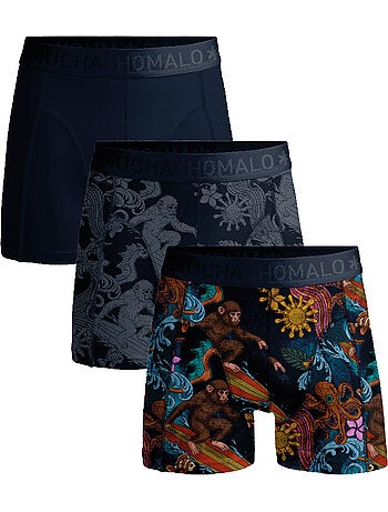 Lot de 3 boxers garçon Muchachomalo