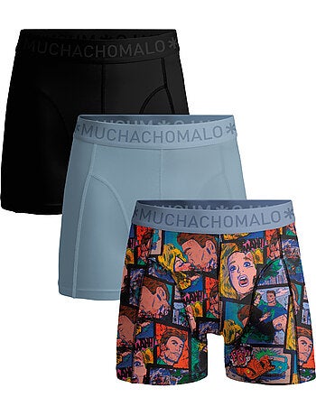 Lot de 3 boxers garçon Muchachomalo
