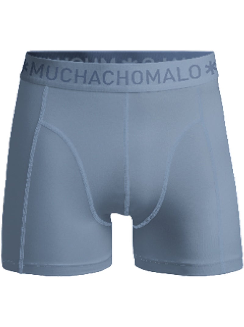 Lot de 3 boxers garçon Muchachomalo Bleu Noir - Kiabi
