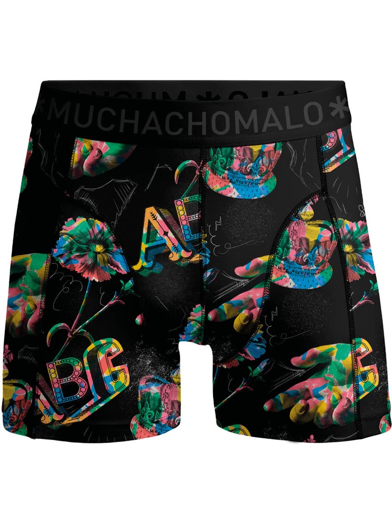 Lot de 3 boxers garçon Muchachomalo Noir Noir - Kiabi