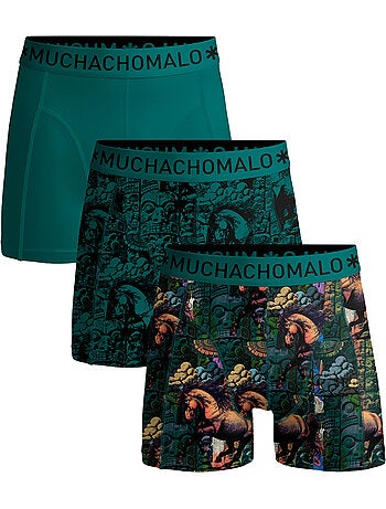 Lot de 3 boxers garçon Muchachomalo