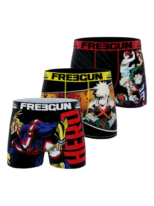 Lot de 3 boxers garçon My Hero Academia Freegun - Kiabi