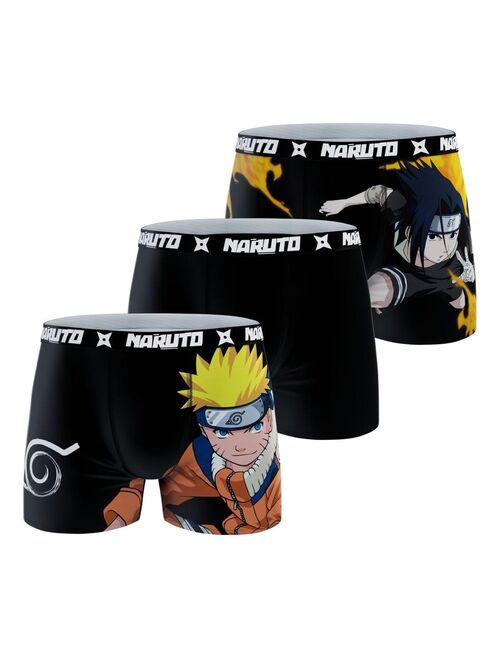 Lot de 3 Boxers garçon Naruto Naruto - Kiabi