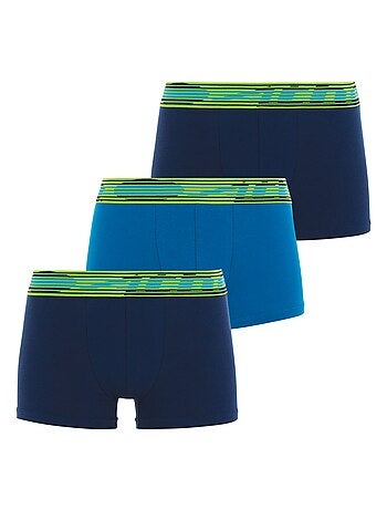 Lot de 3 boxers garçon Sport Stretch
