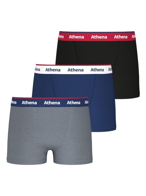 Lot de 3 boxers garçon Supporter - Kiabi