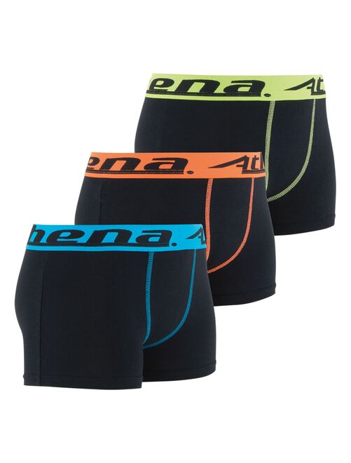 Lot de 3 boxers garçon Trio Choc - Kiabi