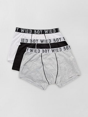 Boys Clothing Sizes 4 Up Boxers Slip Enfant Garcon Coton Polyester Lot De 6 Taille 14 16 Ans Neufs Underwear