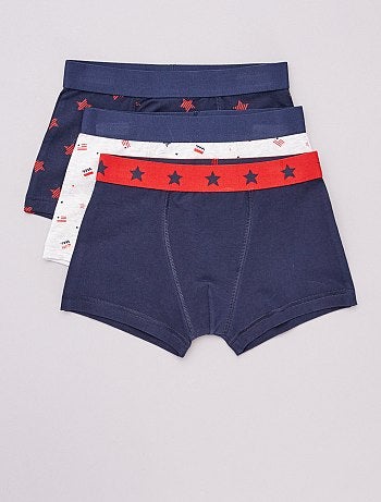 Lot de 3 boxers