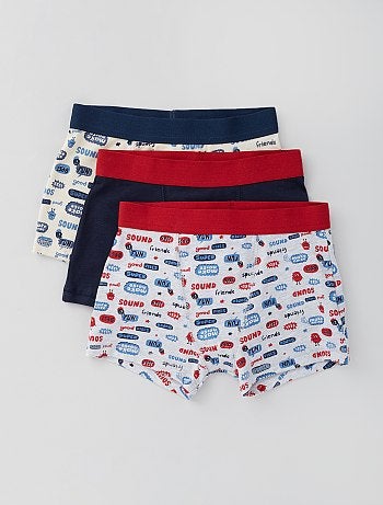 Lot de 3 boxers