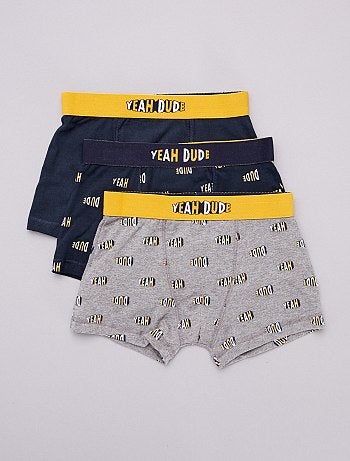 Lot de 3 boxers