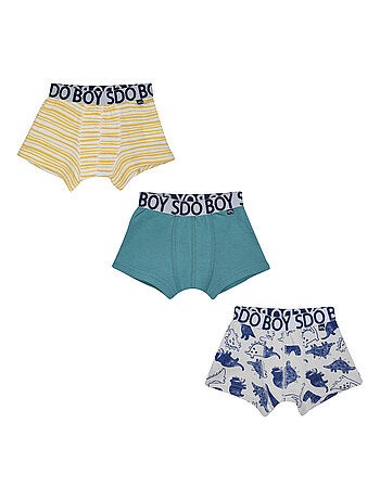 LOT DE 3 BOXERS HENRIQUE ENFANT