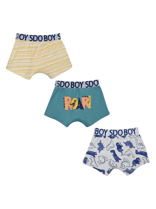 LOT DE 3 BOXERS HENRIQUE ENFANT - Kiabi