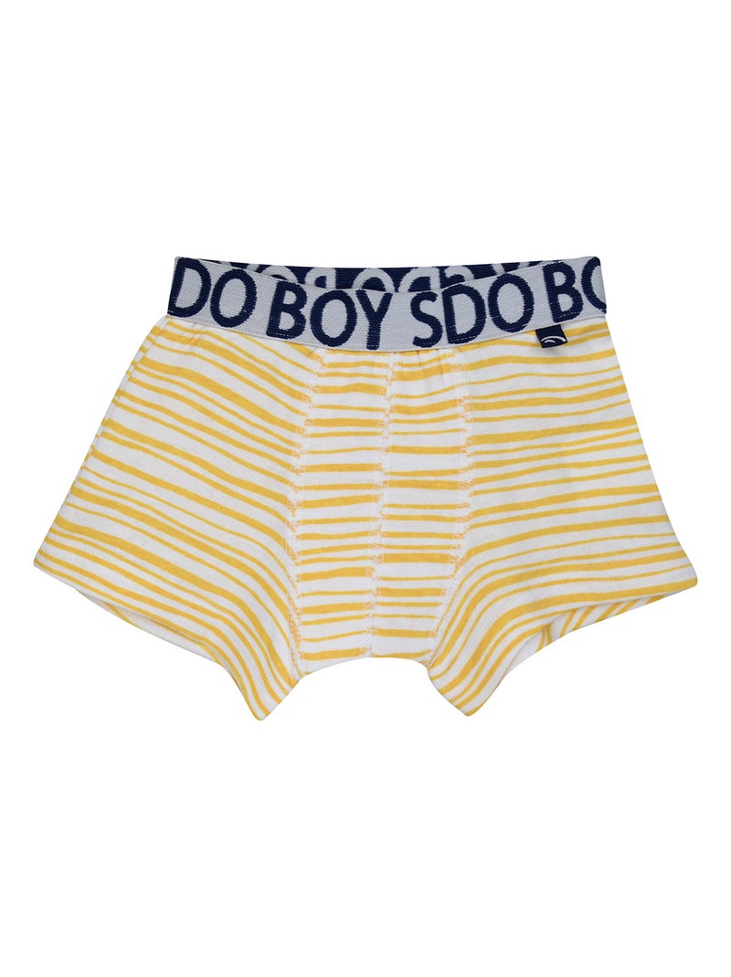 LOT DE 3 BOXERS HENRIQUE ENFANT Blanc - Kiabi