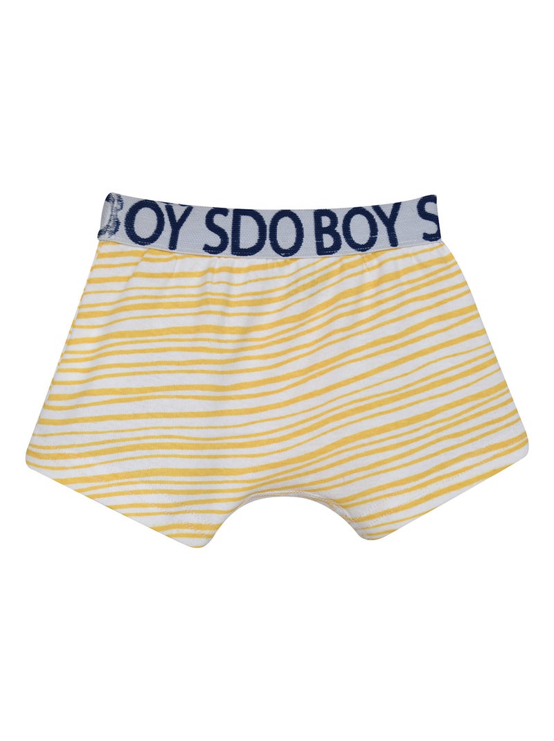 LOT DE 3 BOXERS HENRIQUE ENFANT Blanc - Kiabi