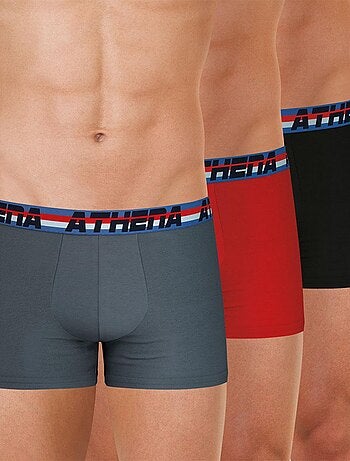 Lot de 3 boxers homme 720 Stretch Coton Athena