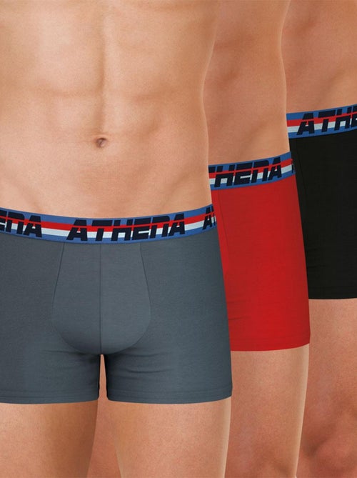 Lot de 3 boxers homme 720 Stretch Coton Athena - Kiabi