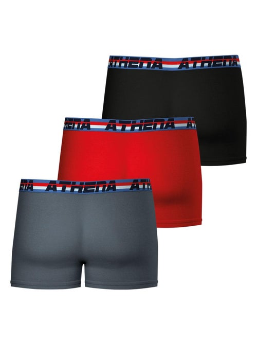 Lot de 3 boxers homme 720 Stretch Coton Athena - Kiabi