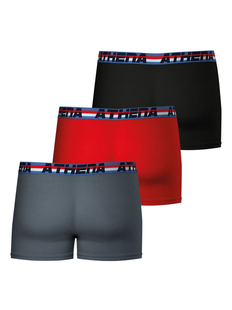 Lot de 3 boxers homme 720 Stretch Coton Athena Multicolore - Kiabi