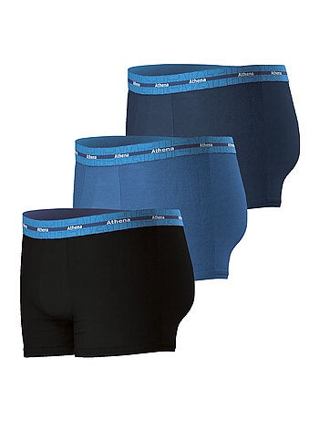 Lot de 3 boxers homme 720 Stretch Coton Athena