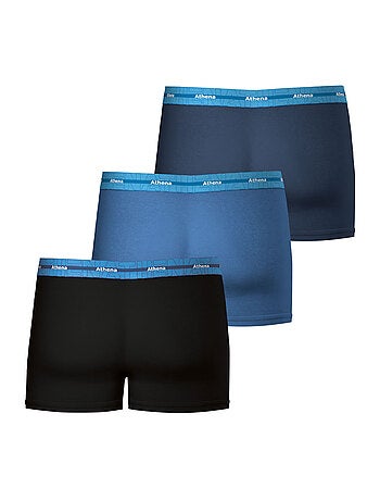 Lot de 3 boxers homme 720 Stretch Coton Athena