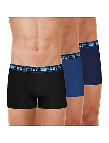 Lot de 3 boxers homme 720 Stretch Coton Athena