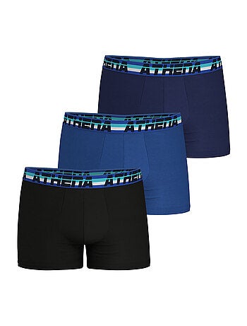 Lot de 3 boxers homme 720 Stretch Coton Athena