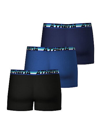 Lot de 3 boxers homme 720 Stretch Coton Athena