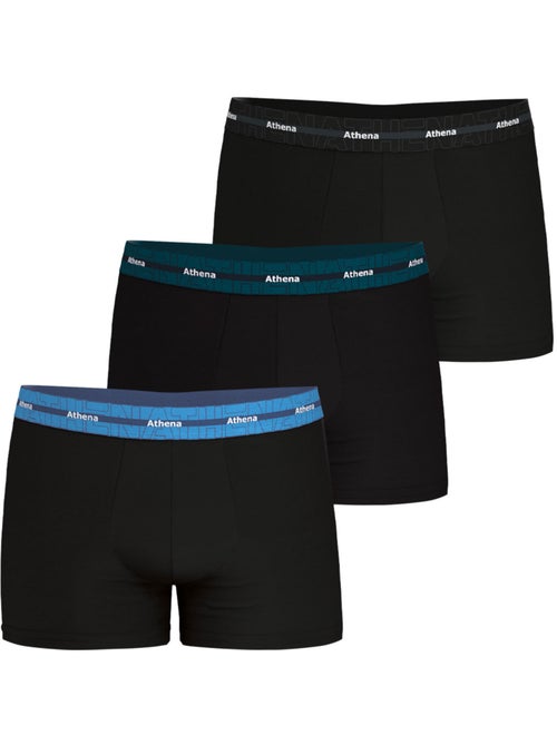 Lot de 3 boxers homme 720 Stretch Coton Athena - Kiabi