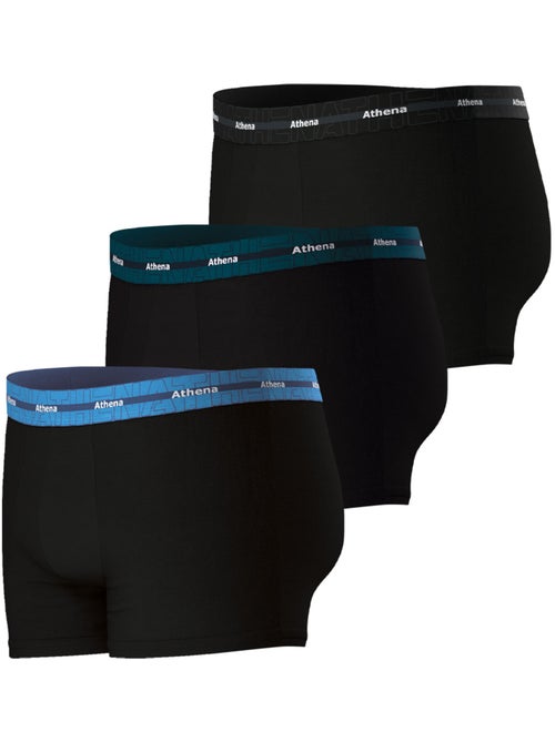 Lot de 3 boxers homme 720 Stretch Coton Athena - Kiabi