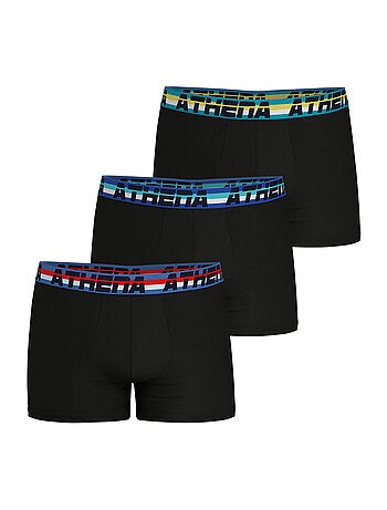 Lot de 3 boxers homme 720 Stretch Coton Athena