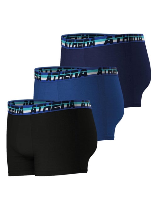 Lot de 3 boxers homme 720 Stretch Coton - Kiabi