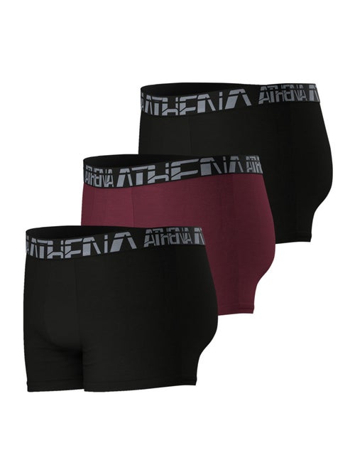 Lot de 3 boxers homme 720 Stretch Micro Athena - Kiabi