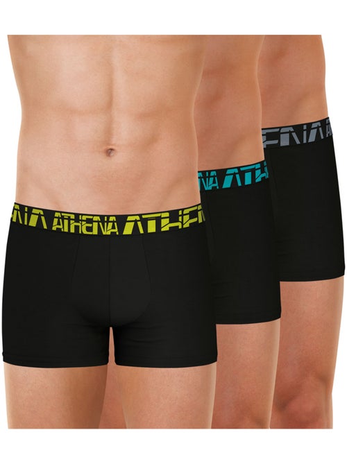 Lot de 3 boxers homme 720 Stretch Micro Athena - Kiabi
