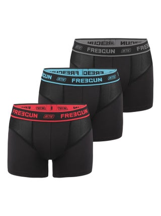 Lot de 3 Boxers homme Aktiv Sport Freegun