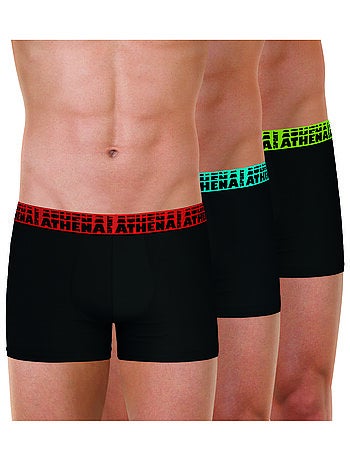Lot de 3 boxers homme Athena